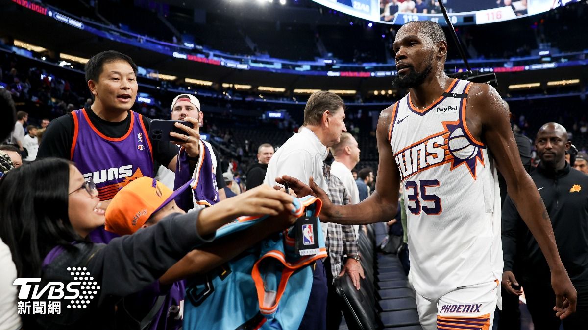 NBA/太陽杜蘭特破「快艇夢」!延長賽3分之差擊敗地主隊