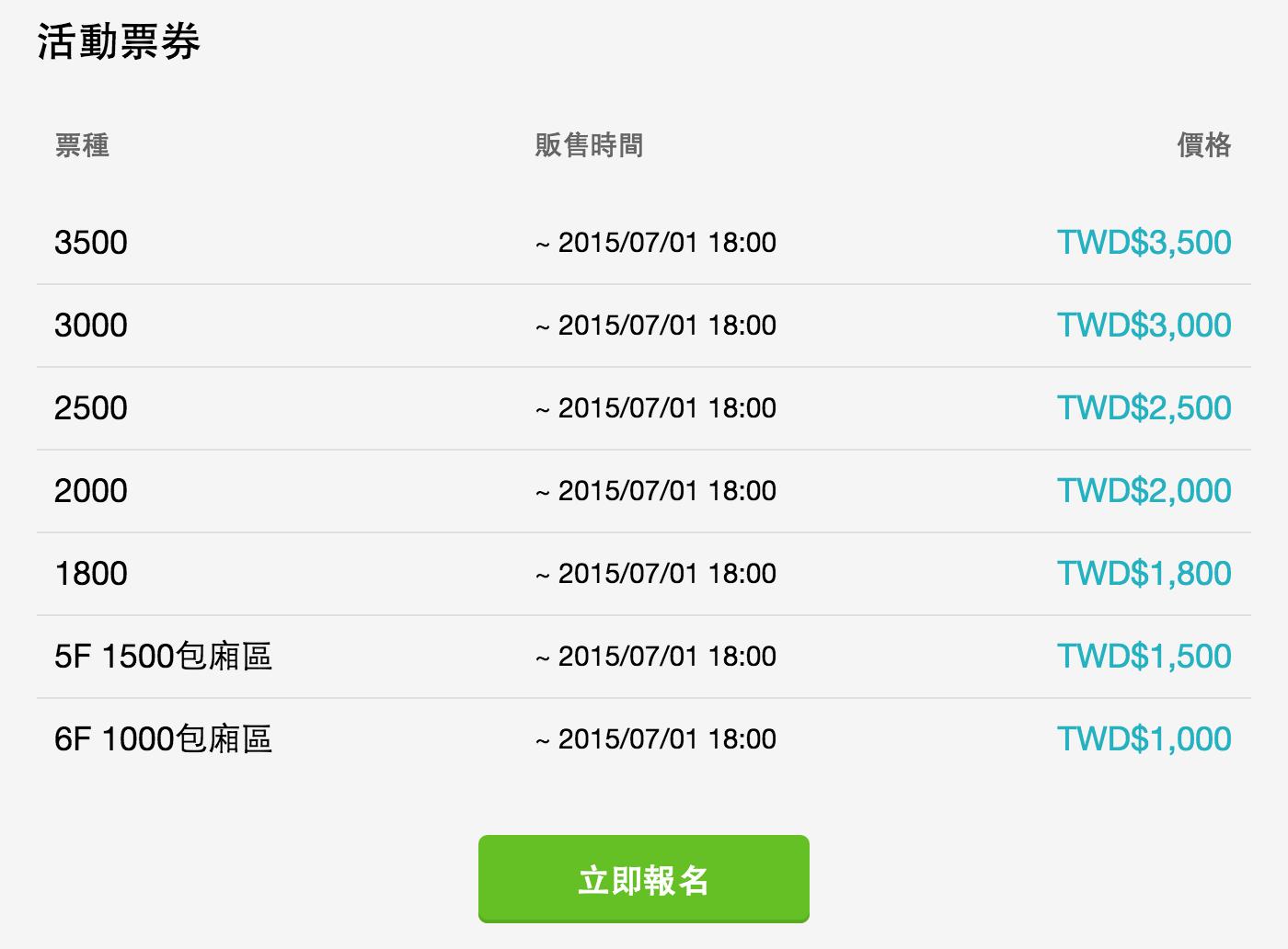 (圖/擷取自KKTIX售票系統)