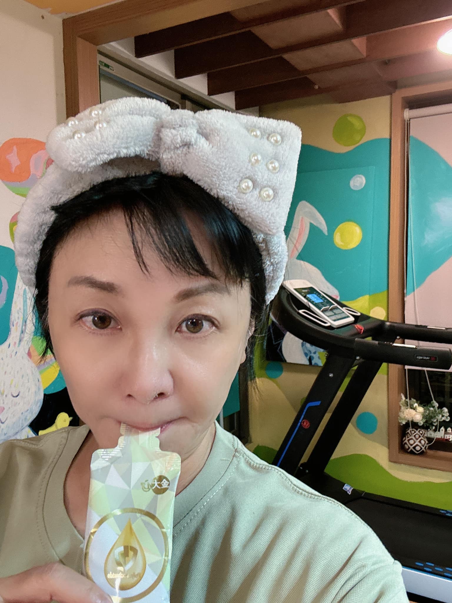 吳淡如體力恢復許多。(圖/翻攝自吳淡如臉書)