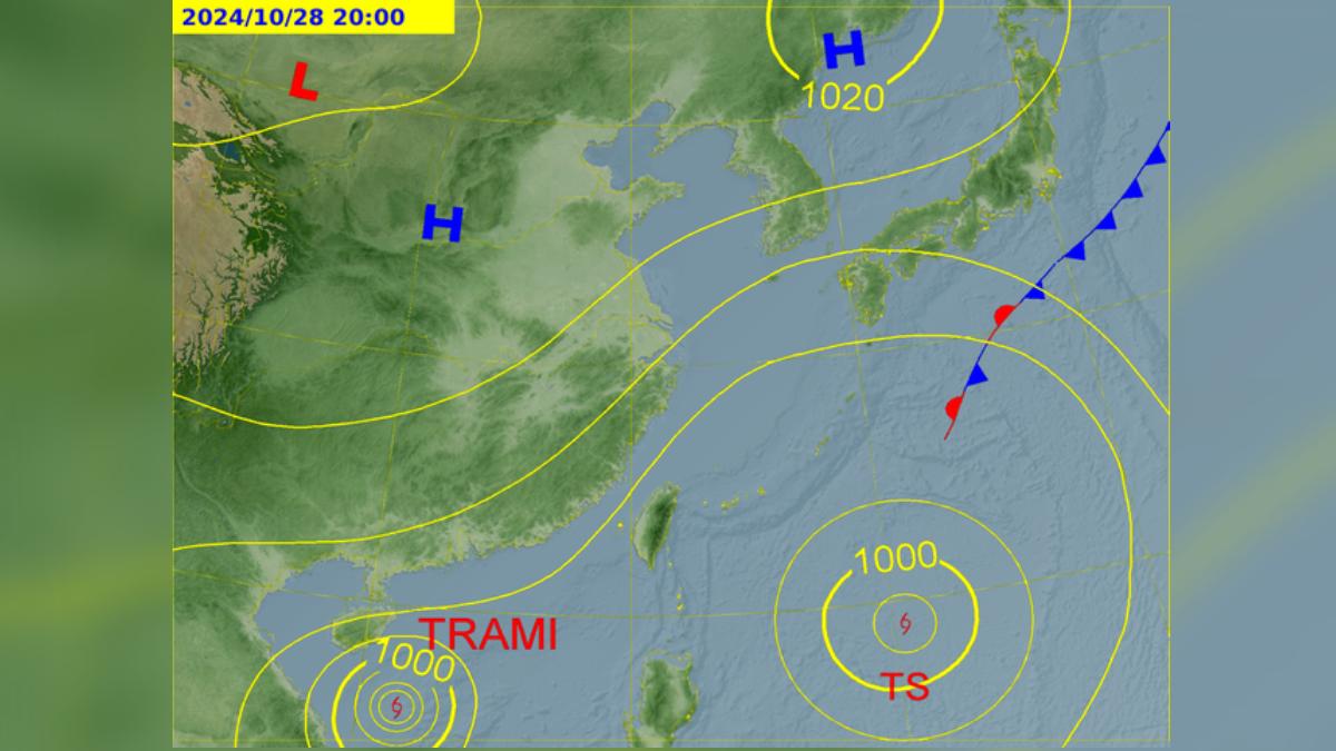 天氣／潭美颱風未來路徑詭譎　下周一降溫「這2區」恐狂跌7度