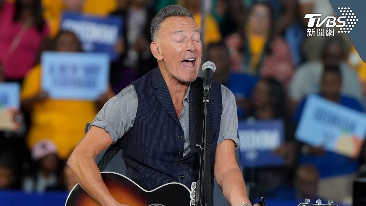 布魯斯史普林斯汀(Bruce Springsteen)。(圖/達志影像美聯社)