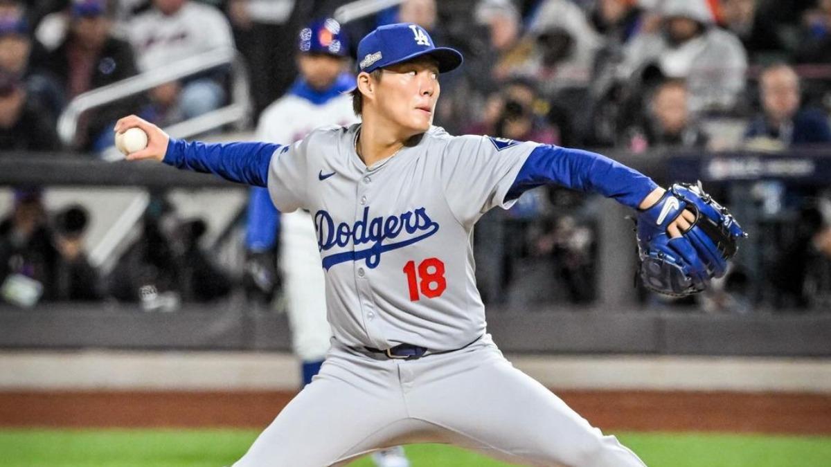 道奇日籍強投山本由伸。(圖/翻攝自Los Angeles Dodgers Instagram)