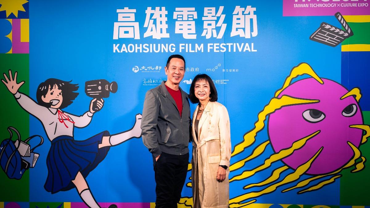 區嘉雯表示自己演女同志不用準備太多,但怕演親密戲。(圖/高雄電影節提供)