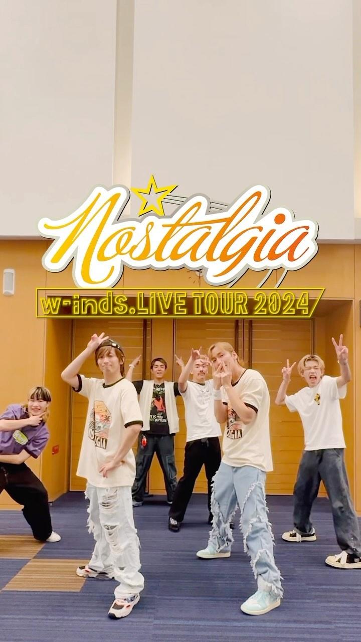 w-inds.今年演唱會以Nostalgia為主題。(圖/翻攝自橘慶太IG)