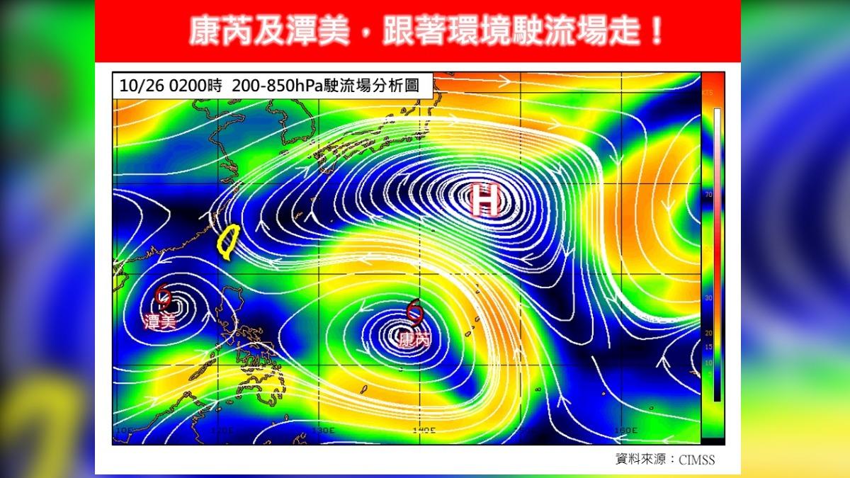 天氣／康芮颱風生長環境條件優渥「至少中颱以上」　專家曝對台影響