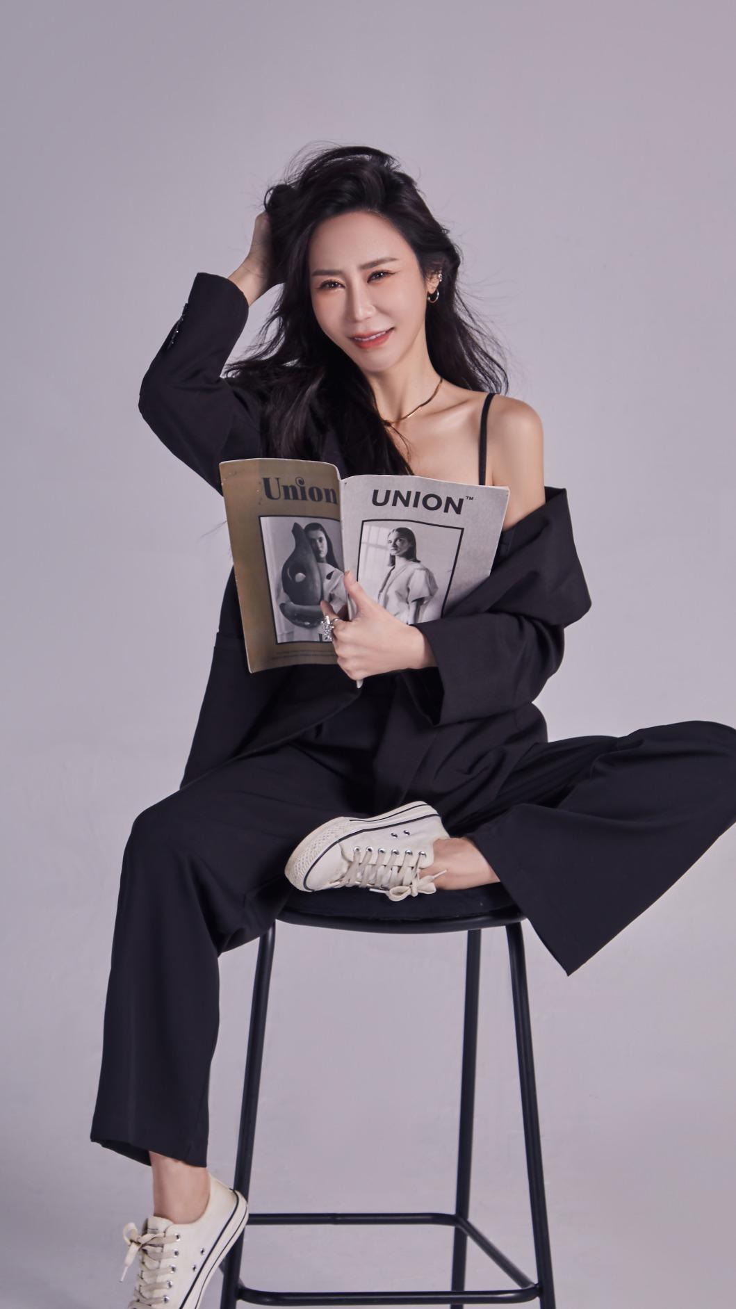安晨妤分享在美國體驗無人駕駛計程車,直呼捏把冷汗。(圖/安晨妤提供)