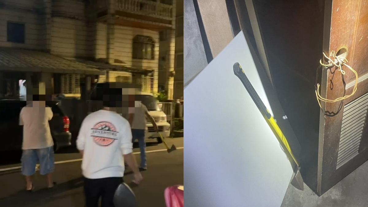 機車停在白線！中壢男看不爽「拿斧頭」當街追砍　他濺血逃命
