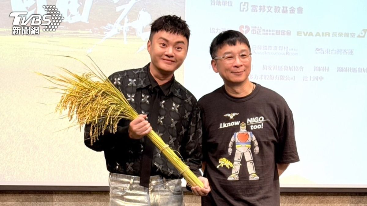 陳鎮川笑說許富凱和田馥甄的組合是「富馥得正」。(圖/陳薈涵攝)