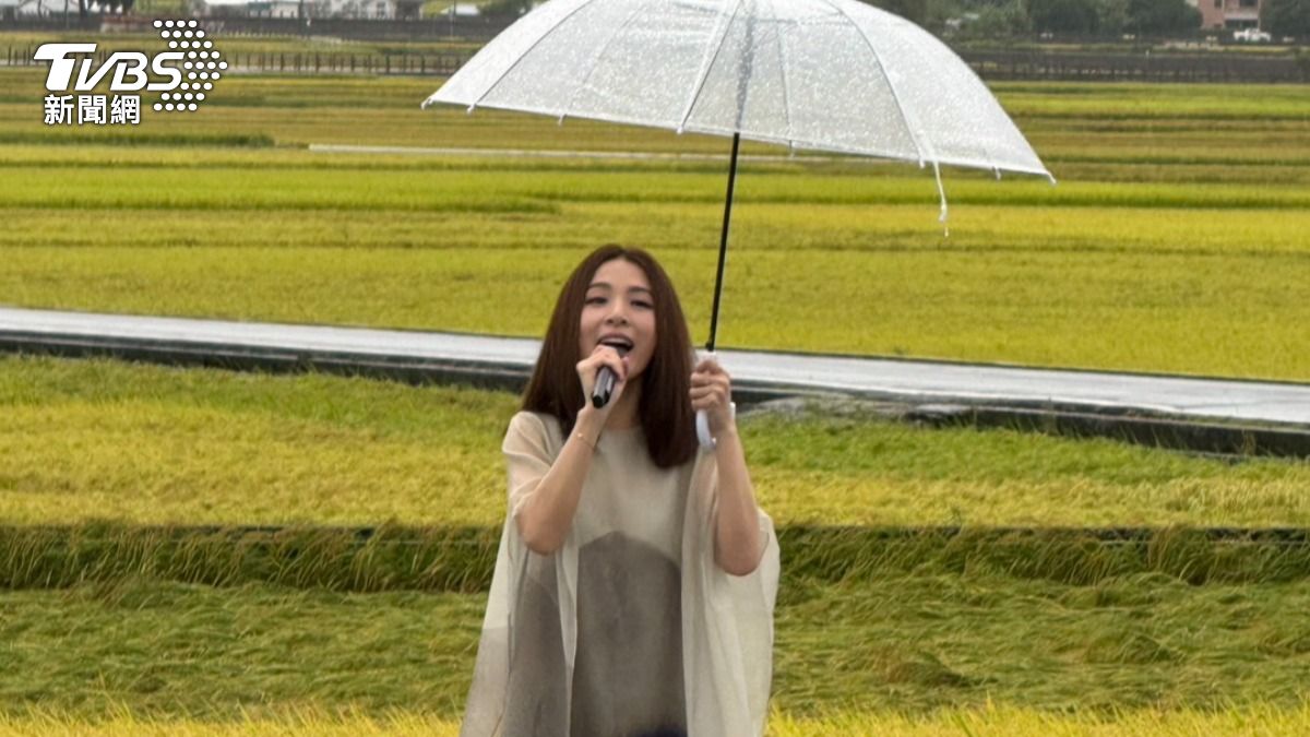 田馥甄露面了!暴雨開唱險二度滑倒 求救好姐妹嘆:近期最大陰影