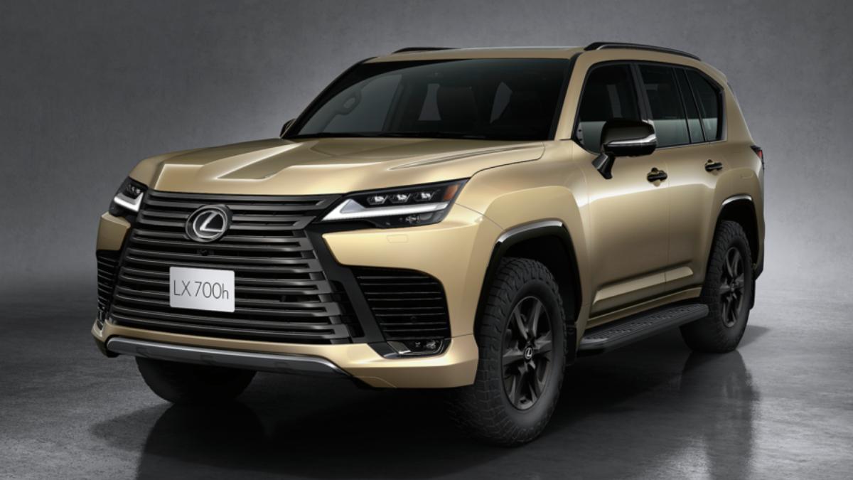 LX700h針對戶外探險愛好者推出了專屬的Overtrail套件。(圖/Lexus)