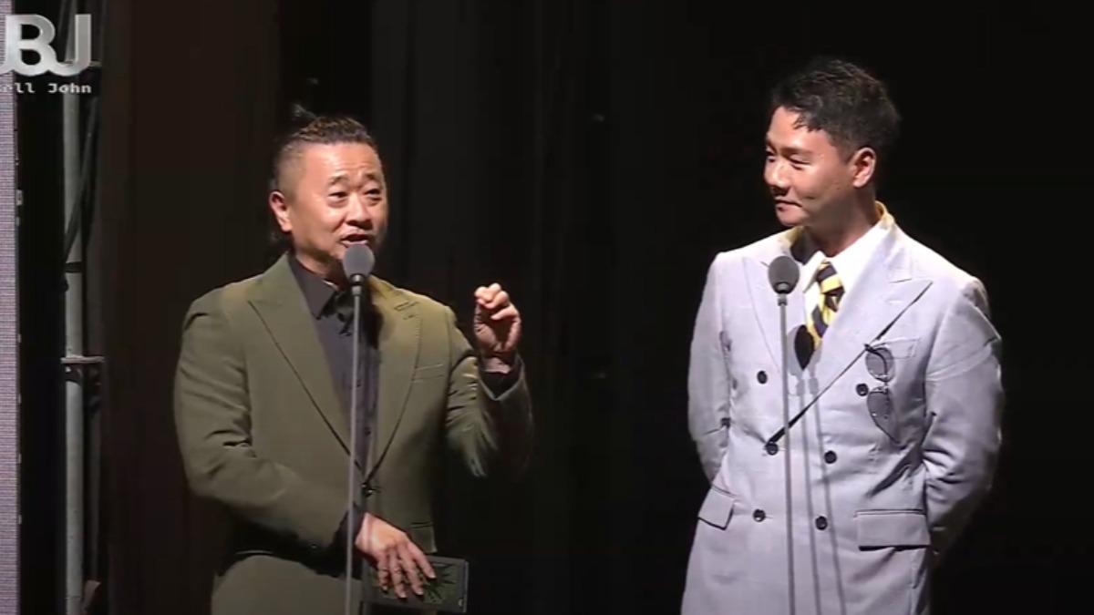 阿翰好奇解散是否是因為邰智源。(圖/走鐘獎提供)