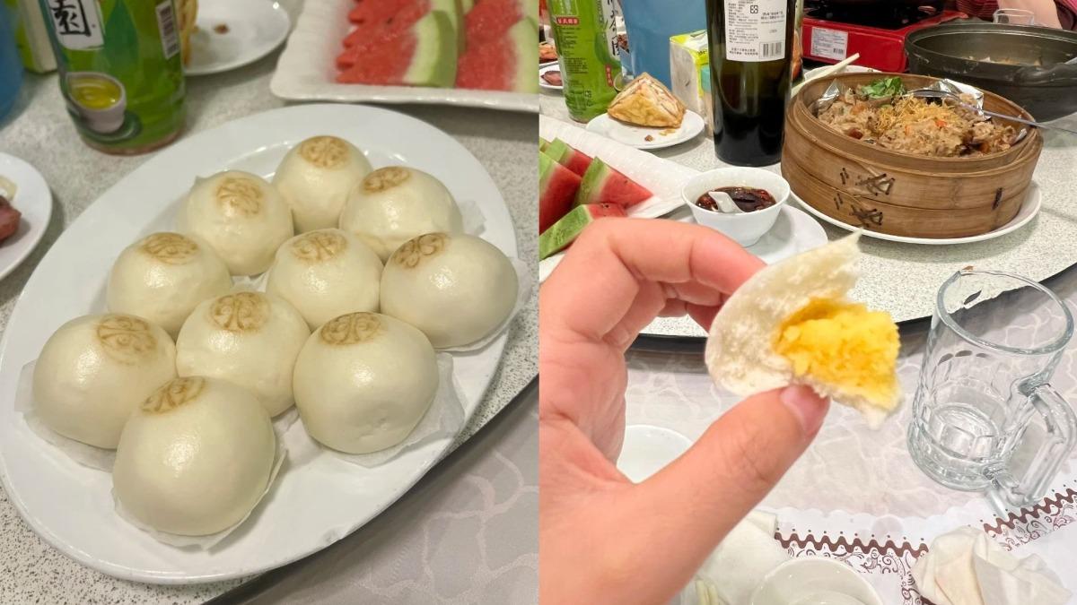 奶皇包口感鬆軟,餡料飽滿。(圖/翻攝自小紅書)