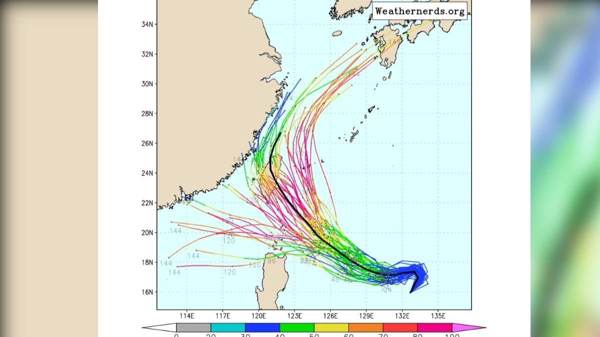天氣/「康芮」颱風越來越近 粉專:不排除週五花蓮登陸、桃竹出海