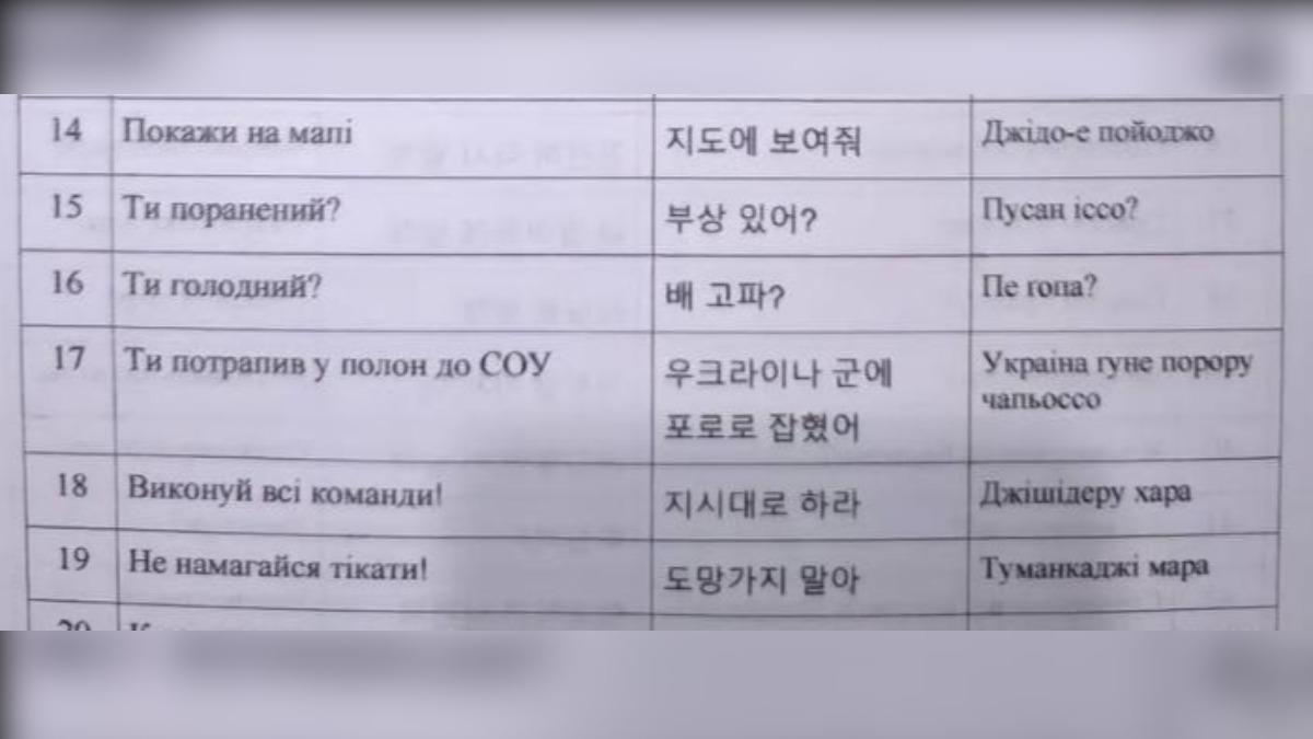 惡補韓文迎戰北韓兵 烏軍勸降用語:「肚子餓嗎」