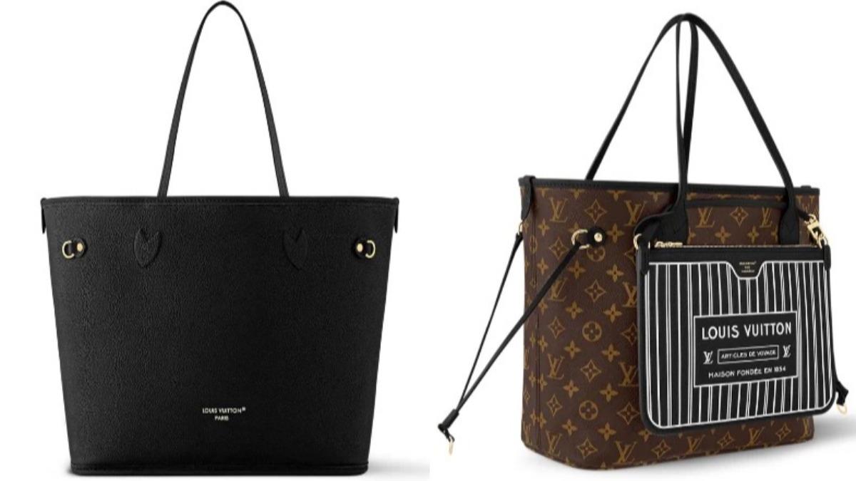2024秋冬最值得入手包款:LV Neverfull Inside Out MM。(圖/翻攝自LV官網)