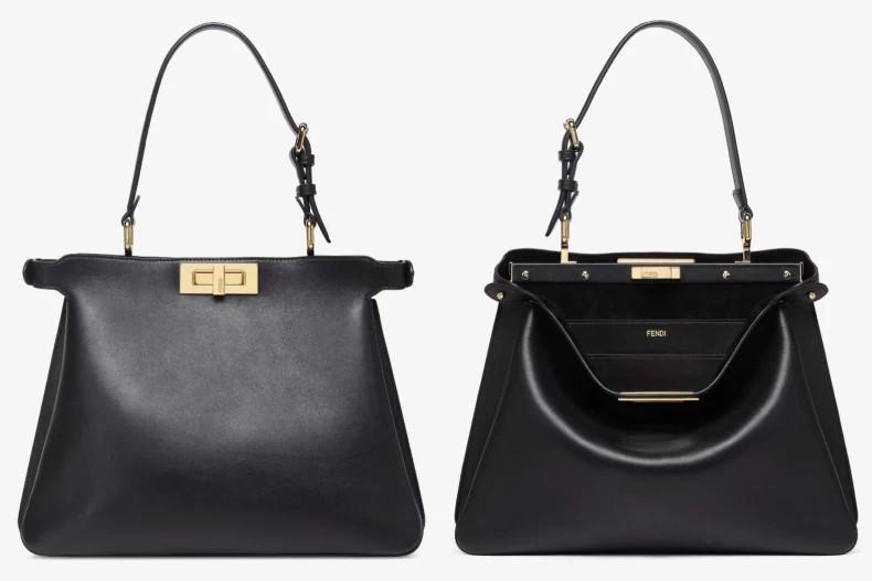 2024秋冬最值得入手包款:FENDI Peekaboo Soft。(圖/翻攝自FENDI官網)