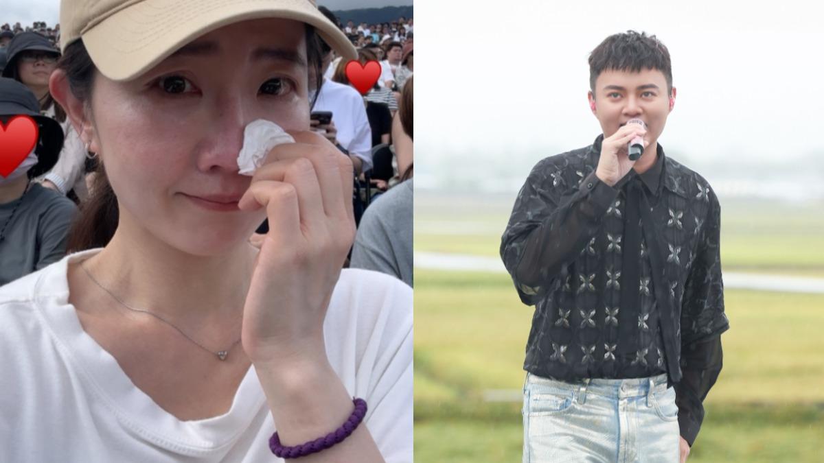 許富凱太會唱!謝忻台下爆哭畫面曝光 Hebe獻聲「好姐妹都來了」