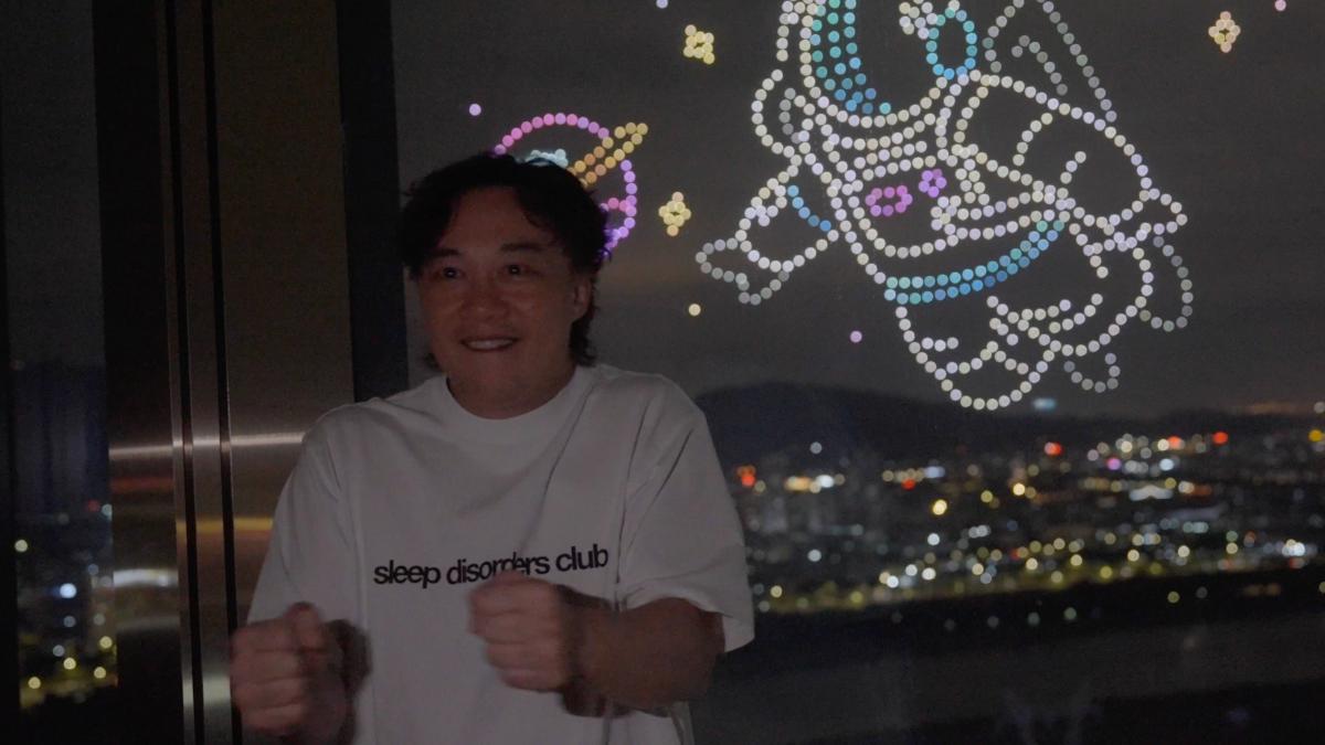 陳奕迅粉絲應援超狂!800架無人機排列 嚇到目瞪口呆