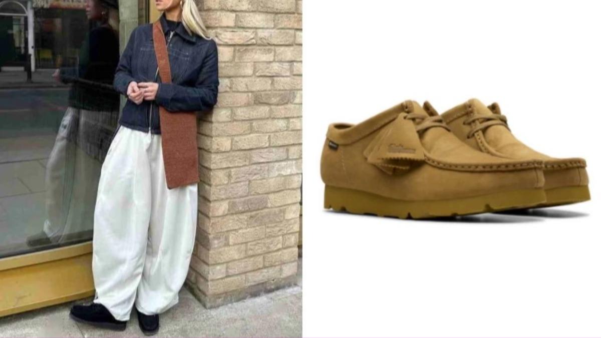 LYST Q3鞋類Top4:CLARKS Original Wallabees。(圖/翻攝自IG@steezy_steve_ 、CLARKS官網)
