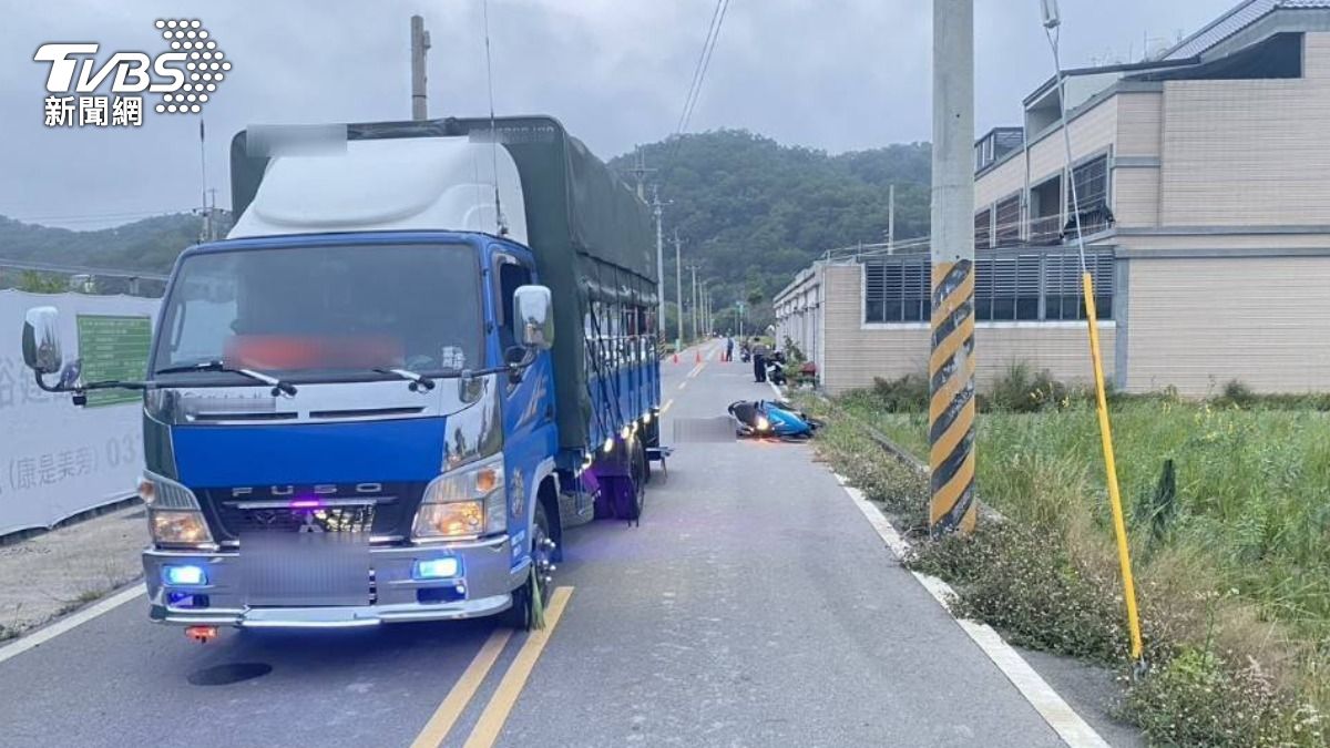 快訊/苗栗繞境死亡意外!信徒擦撞酒駕貨車 爆頭濺血身亡