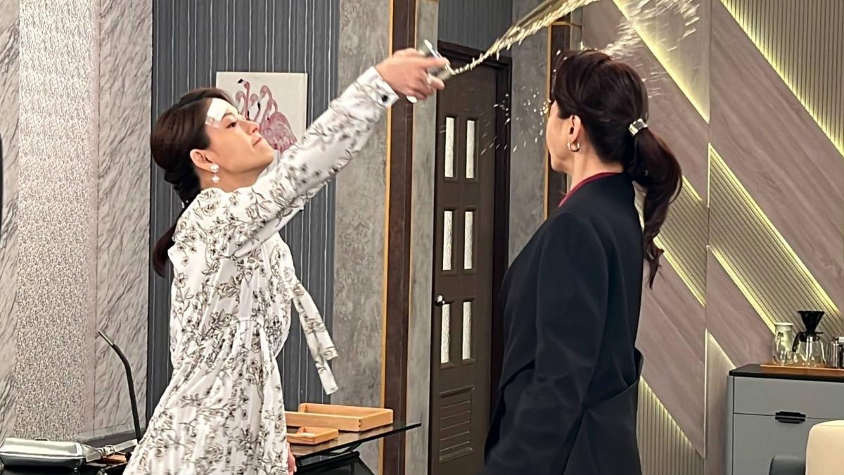王樂妍（左）對江祖平手下不留情。（圖／三立提供）