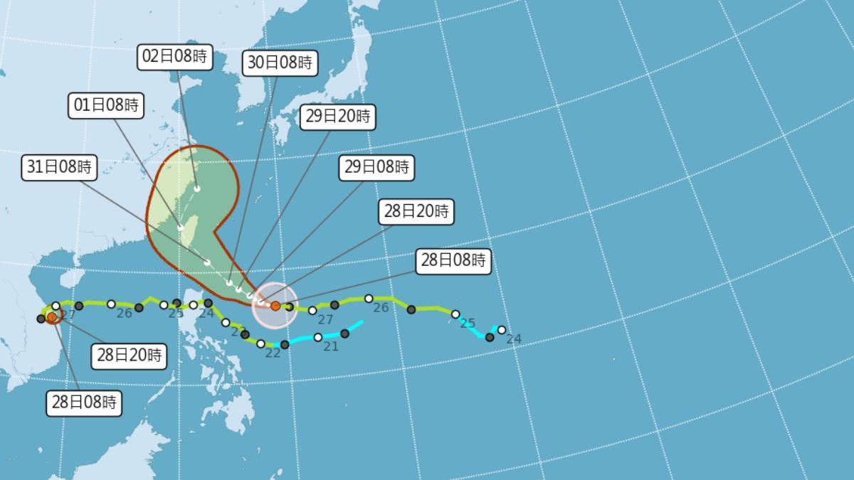 天氣/康芮恐撲台!他預言這天「99%放假」 網敲碗變4天連假