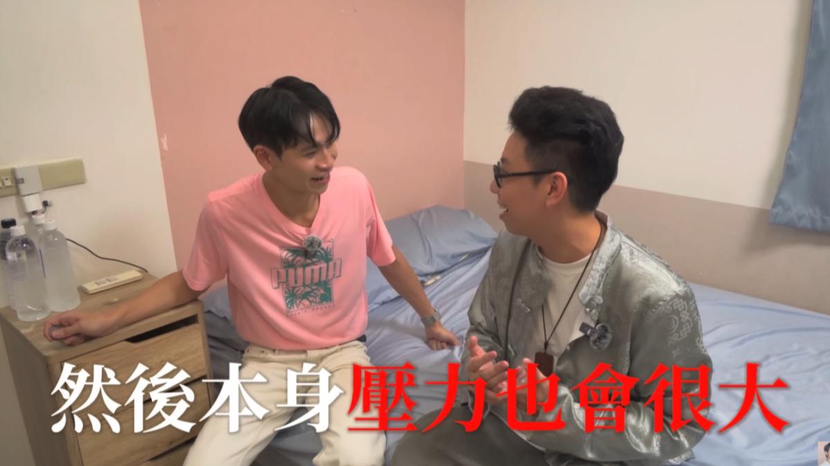 Andy認了「有壓力」。(圖/翻攝自Andy老師YouTube)