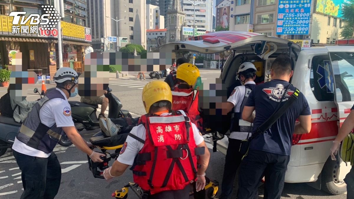 快訊/高雄愛河落水意外!男救起一度命危 警調查身分中
