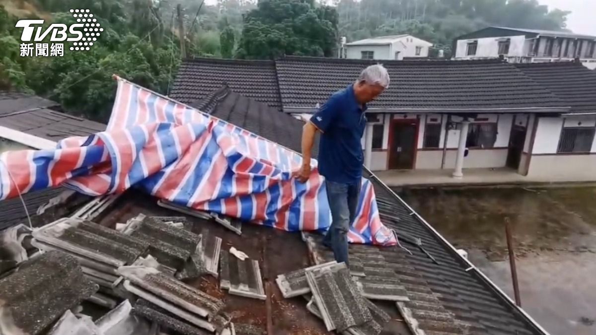 嘉義中埔連震!14間學校遭震毀 磚瓦脫落居民憂康芮颱風來襲