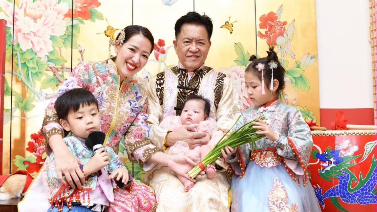 選美皇后劉伊心送三寶成長禮！剃胎毛象徵這意義　幸福畫面曝