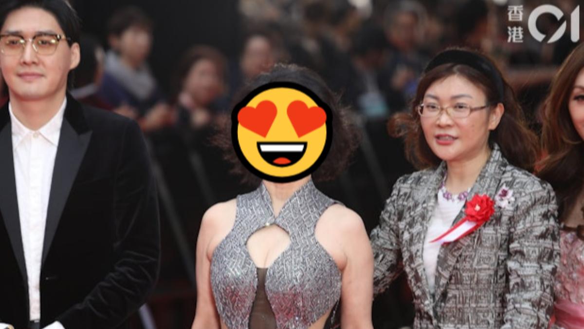 62歲長這樣!何超瓊辣秀「中空禮服」走紅毯 真實狀態全都露