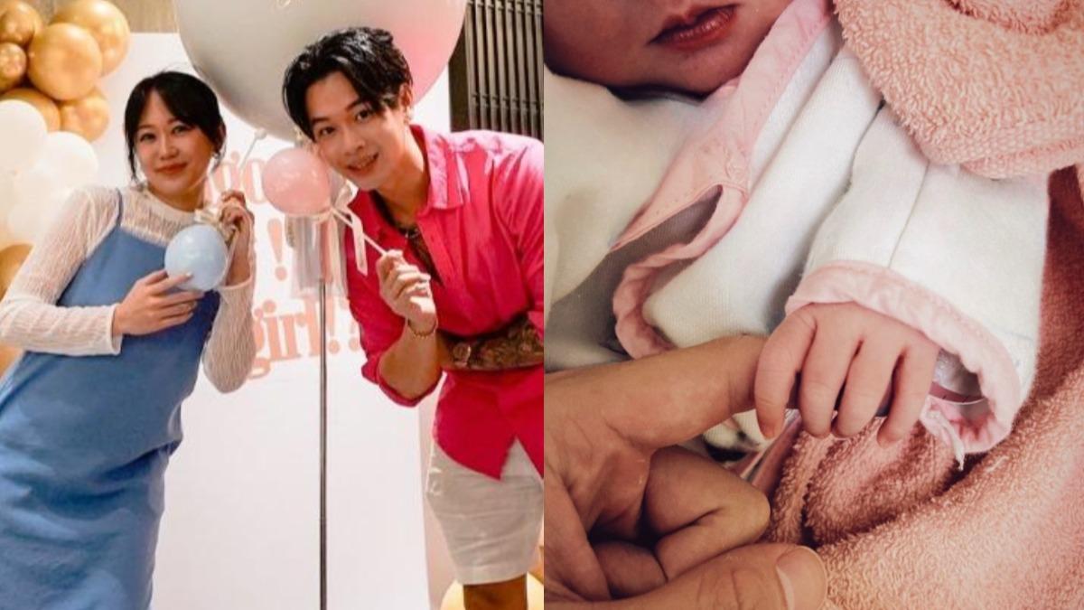 高爾宣和老婆芮德相當疼愛女兒米玲。(圖/龍大謝音樂提供、翻攝自高爾宣IG)