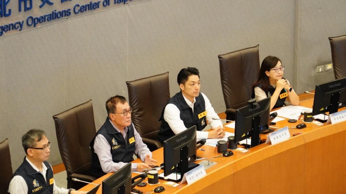康芮對北市影響「風大於雨」　蔣萬安：今晚8點宣布是否放颱風假