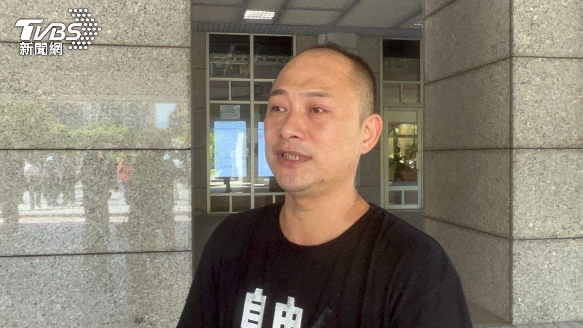 王淇政坦言,「這22年來沒有家人撐不下去」。(圖/林冠丞攝)