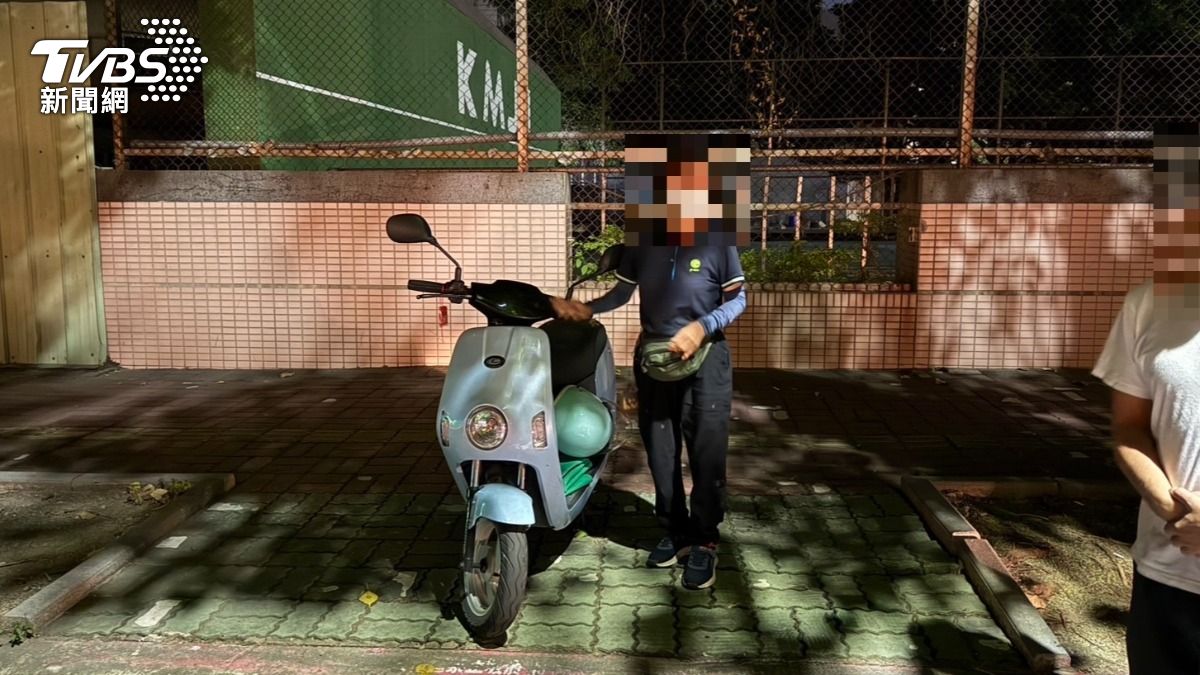 張婦因夜間視線不佳,加上周圍光線昏暗,記錯停車位置。(圖/TVBS)