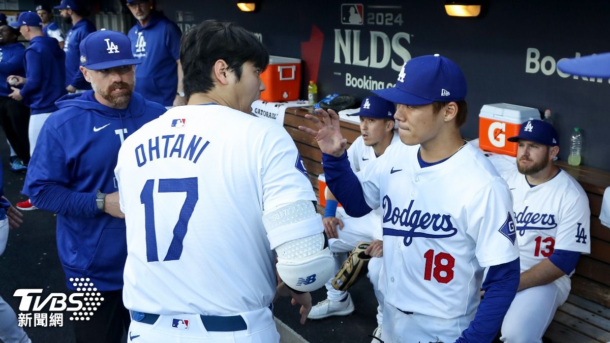 大谷翔平和山本由伸一同在轉隊首季就奪下世界大賽冠軍。(圖/達志影像路透社)