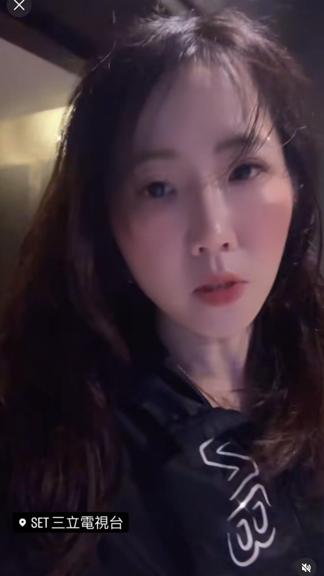 謝忻被颱風洗頭。(圖/翻攝自謝忻threads)