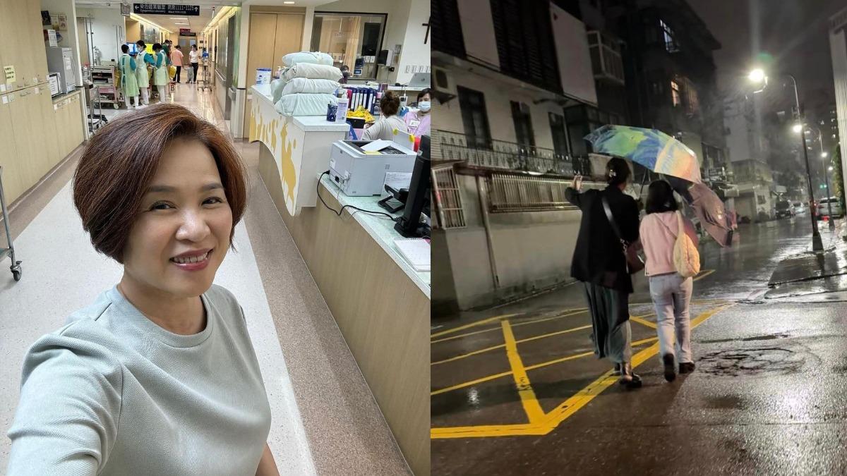 58歲楊月娥「颱風天仆街」!正臉著地嚇壞女兒 最新傷勢曝光