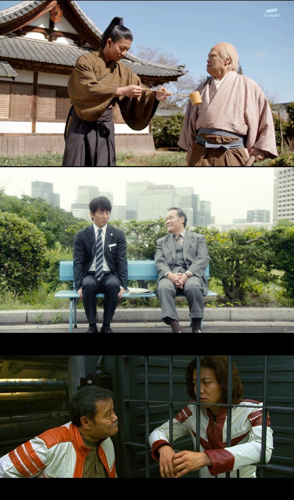木村拓哉跟西田敏行共演過許多次。(圖/翻攝自gabehui推特)