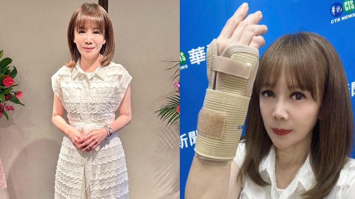 資深主播陳雅琳出事了!重摔倒地「右手骨折韌帶軟骨撕裂」 最新傷勢曝光