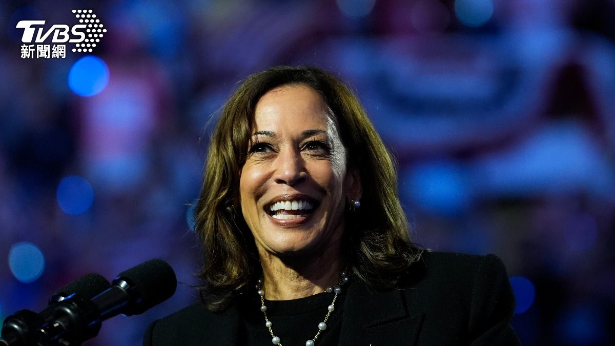 美國總統候選人賀錦麗。（圖／達志影像美聯社）