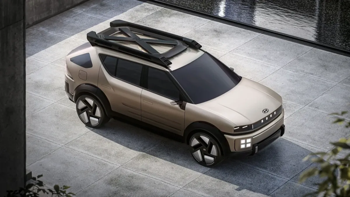 Hyundai為Intium搭載車頂架。(圖/Hyundai提供)