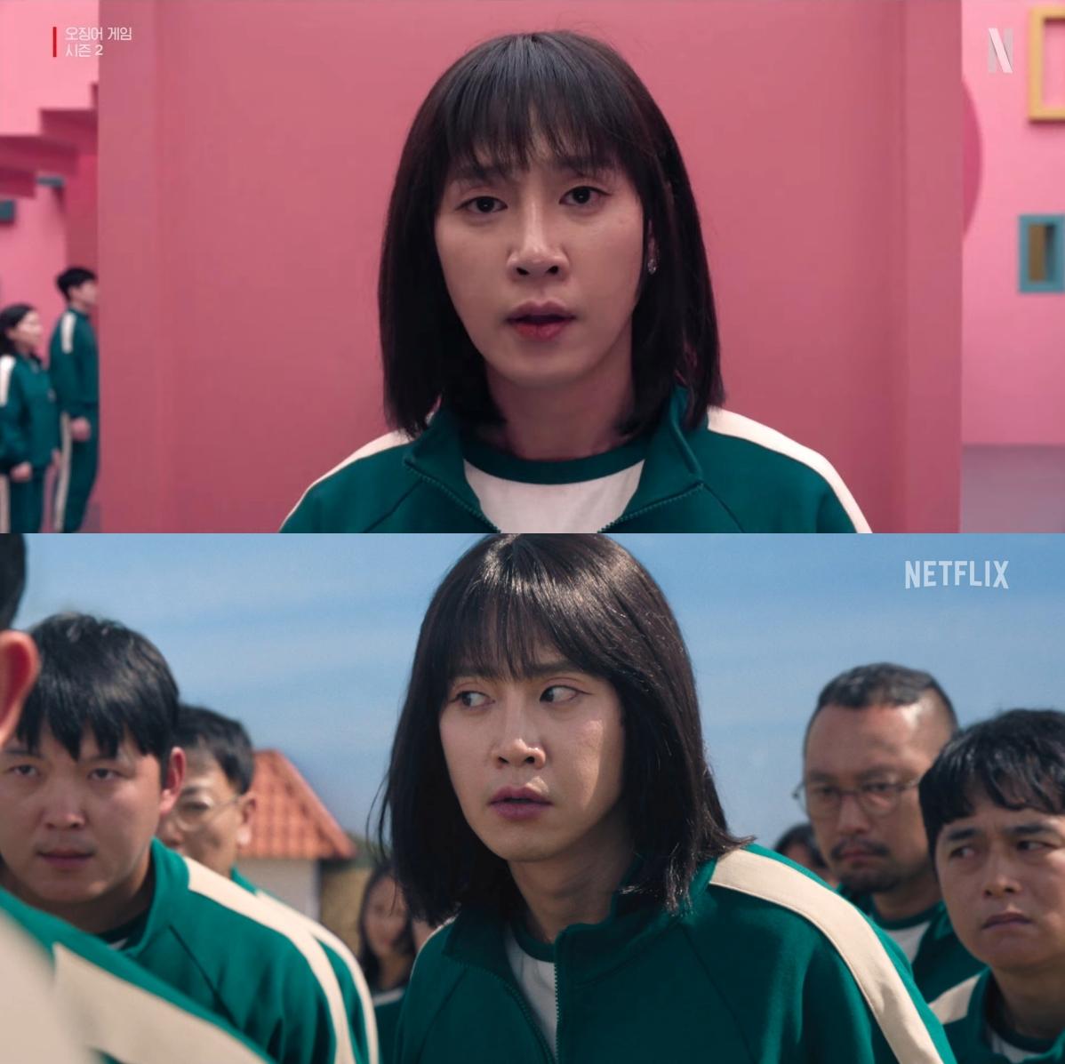 朴成焄的正妹扮相讓許多韓國網友驚艷。(圖/翻攝自Netflix Korea YouTube)