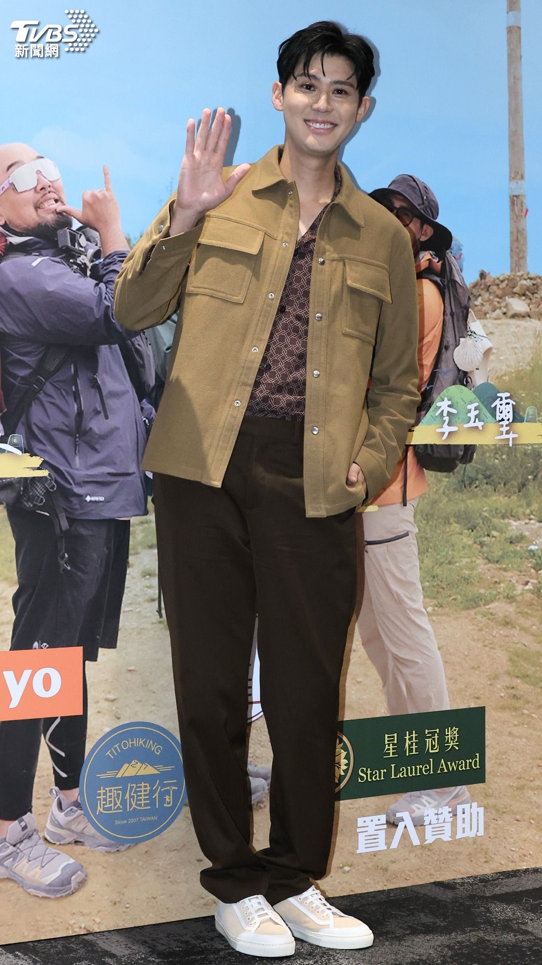 李玉璽和家寧是好友，他表示對心靈課程議題沒有過問。（圖／張哲鳴攝）