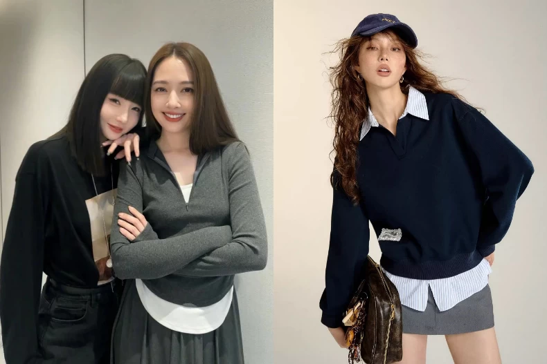 喜歡Miu Miu Girl風格的女生,在大陸小眾品牌SOMESOWE家應該會讓你逛到失心瘋。(圖/翻攝自郭碧婷小紅書、淘寶)