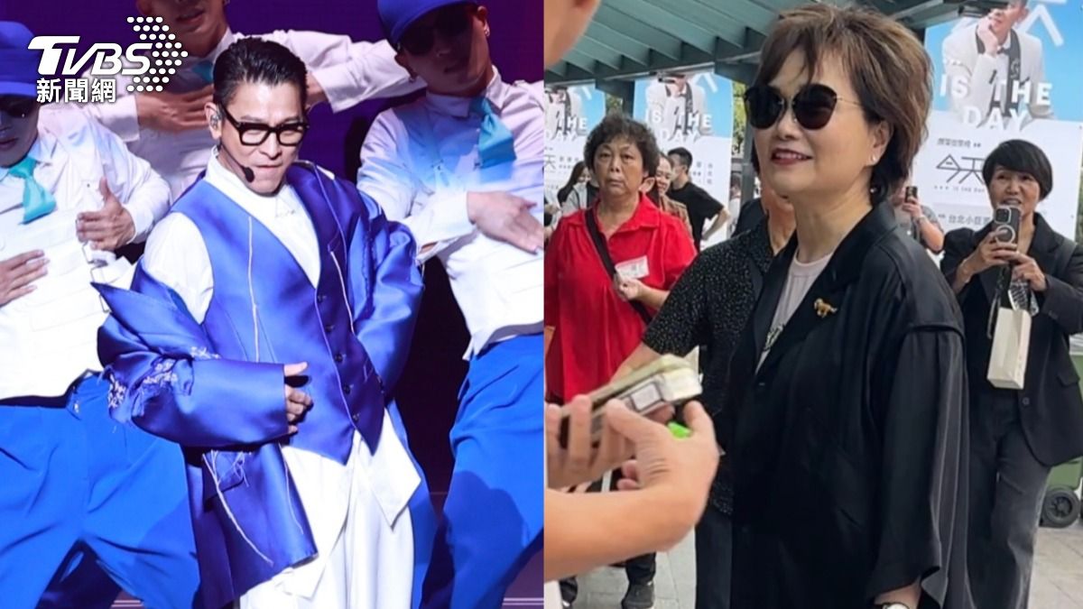 追星劉德華!前主播沈春華現身小巨蛋 揭他單膝下跪驚人往事