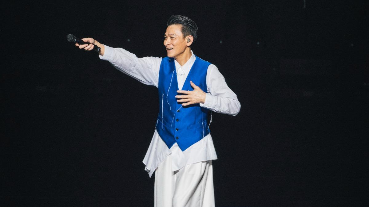 劉德華挑戰1日2場,體力相當驚人。(圖/超級圓頂提供)