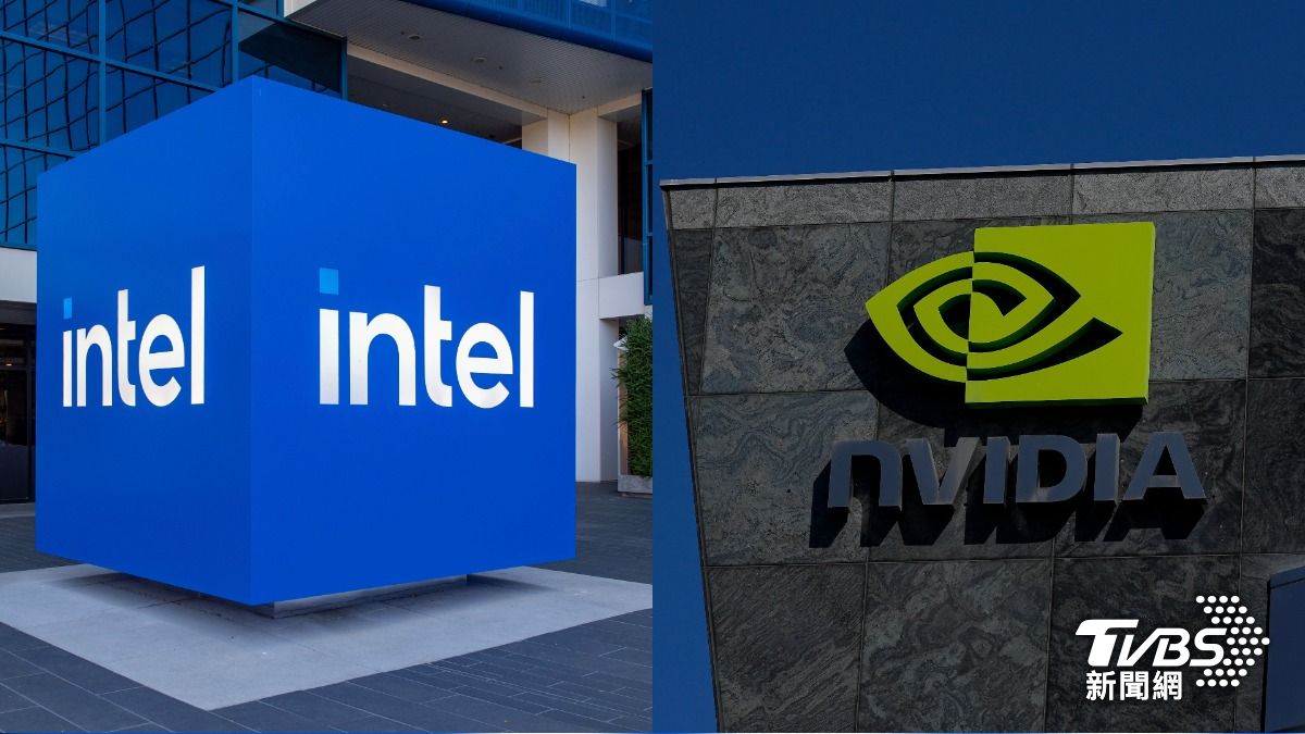 英特爾（Intel）面臨道瓊工業平均指數成分股地位將被輝達（Nvidia）取代的局面(圖／達志影像美聯社)