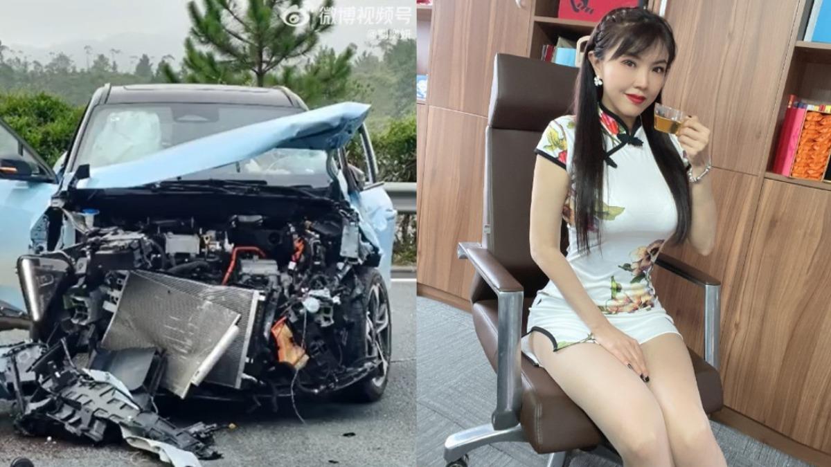 車禍挨酸「忘情舔共」 劉樂妍:我台灣省培訓出的女司機啦