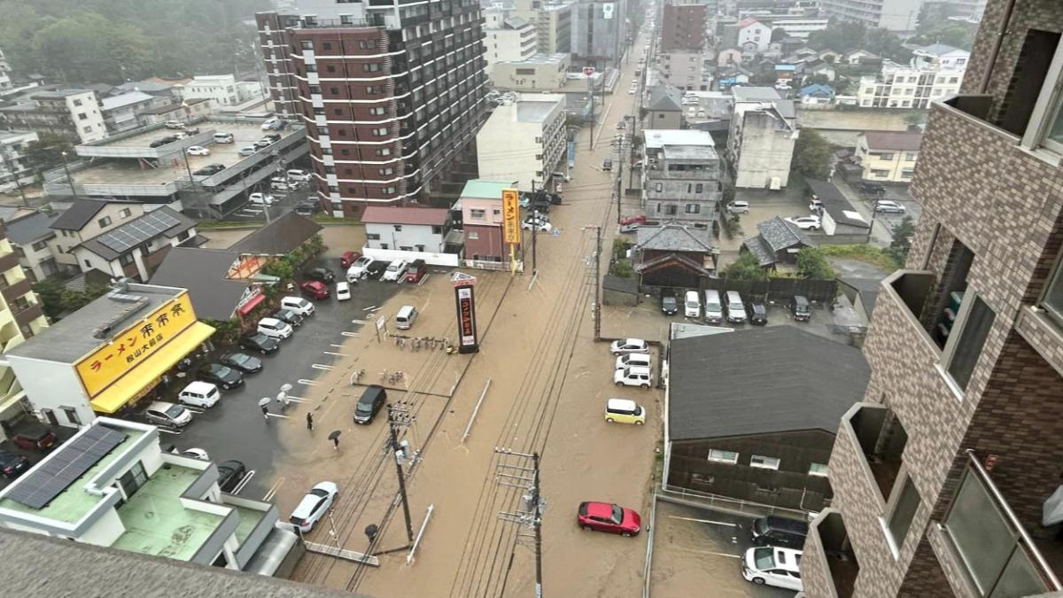 日本各地暴雨！京都洪水警報　7旬翁疑廣島遭急流沖走